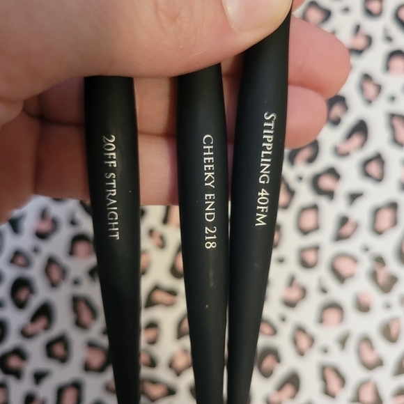 🩷 Farah Makeup Brush Trio Set - Picture 2 of 2